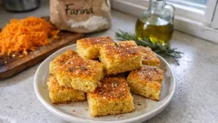 Schiacciata di zucca in teglia: croccante in superficie, morbida dentro