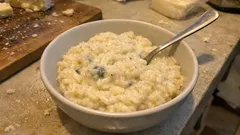 Risotto ai 4 formaggi cremosissimo: la mantecatura facile che viene sempre bene