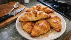 Croissant fatti in casa: impasto, pieghe e riposi per una sfogliatura davvero leggera