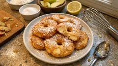 Frittelle di mele al forno: leggere, profumate e pronte in meno di mezz’ora