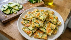 Scarpaccia di zucchine e fiori di zucca: sottile, croccante e facilissima