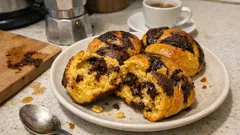 Panini dolci alla zucca e gocce di cioccolato: morbidi e profumati anche il giorno dopo