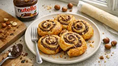 Girelle di sfoglia alla Nutella: il trucco per averle croccanti e ordinate