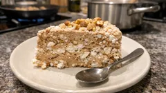 Meringata gelato alle nocciole: il dolce senza forno che resta cremoso in freezer