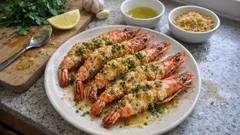 Gamberoni al forno al limone: pronti in 12 minuti, succosi e profumati