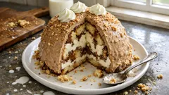 Zuccotto di colomba senza cottura: il dolce cremoso per riciclare la colomba