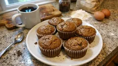 Muffin al caffè soffici in una ciotola sola: profumati e pronti in 25 minuti