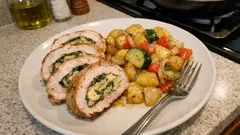 Rotolo di tacchino alle erbe con frittata: l’arrosto leggero che resta succoso