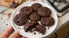 Biscotti al cioccolato senza burro: morbidi e pronti in poco tempo