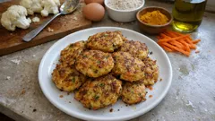Frittelle di cavolfiore al forno: leggere, dorate e pronte in mezz’ora