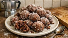 Frittelle veloci al cioccolato senza glutine: soffici dentro e leggere fuori