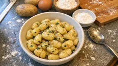 Gnocchi senza glutine morbidi: l’impasto con farina di riso e fecola che funziona