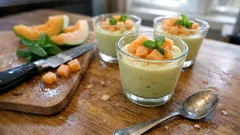 Mousse al melone in 10 minuti: fresca, cremosa e senza cottura