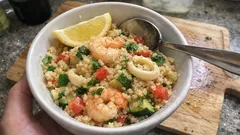 4 ricette con aceto di mele: panzanella, cous cous di mare, arista al forno e drink fresco