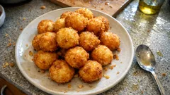 Bombette al formaggio: palline fritte croccanti pronte in 10 minuti