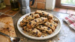Biscotti avena e noci con gocce di cioccolato: croccanti fuori e pronti in poco tempo