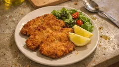 Cotoletta alla catanese: la marinatura olio e aceto che la rende più saporita e croccante