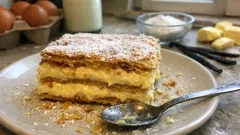 Millefoglie fatta in casa: sfoglia croccante e crema pasticcera liscia, senza stress