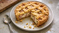 Crostata salata senza glutine: base friabile e ripieno cremoso di ricotta