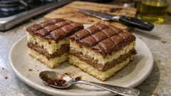 Torta piumino con crema al formaggio e cacao: soffice, leggera e dall’effetto trapunta