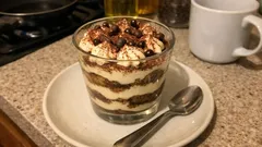 Tiramisù in bicchiere senza uova: la versione monoporzione pronta in poco tempo