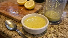 Citronette cremosa in 2 minuti: il condimento al limone per pesce e verdure