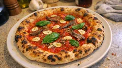 Pizza marinara fatta in casa: impasto a lunga lievitazione e cottura super rapida