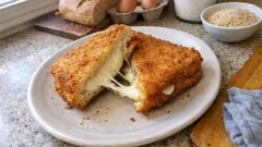 Mozzarella in carrozza croccante e filante: i passaggi per non farla “scappare”