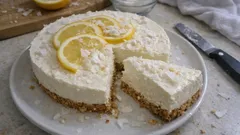 Cheesecake cocco e limone senza cottura: fresca, cremosa e pronta in anticipo