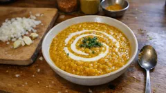 Dahl di lenticchie cremoso al latte di cocco: spezie, una padella e 30 minuti